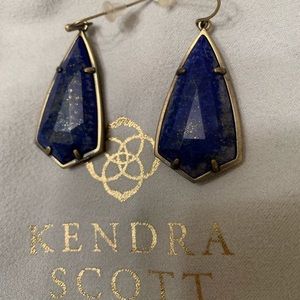 Kendra Scott Blue Lapis Carla Earrings